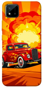 Чохол Retro comics car для Realme C20