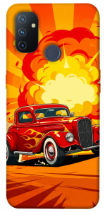 Чохол Retro comics car для OnePlus Nord N100