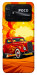 Чохол Retro comics car для Xiaomi Poco C40