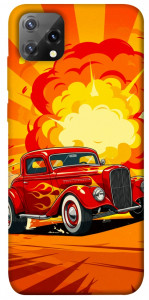 Чохол Retro comics car для Blackview A55