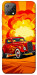 Чехол Retro comics car для Blackview A55