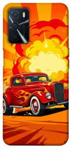 Чехол Retro comics car для Oppo A54s