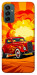 Чехол Retro comics car для Galaxy M23 5G
