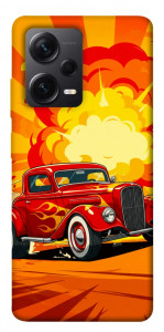 Чохол Retro comics car для Xiaomi Redmi Note 12 Pro 5G