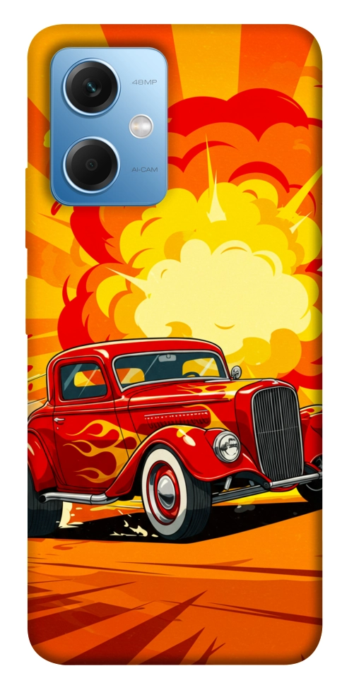 Чохол Retro comics car для Xiaomi Redmi Note 12 5G