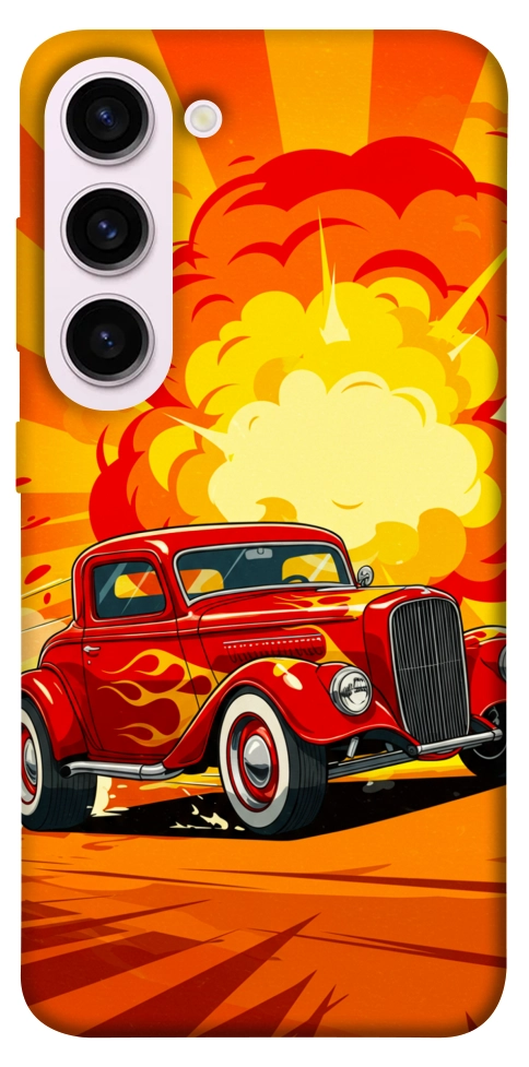 Чохол Retro comics car для Galaxy S23+