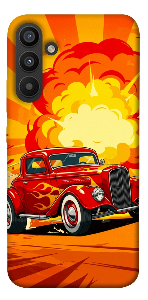 Чехол Retro comics car для Galaxy A34 5G
