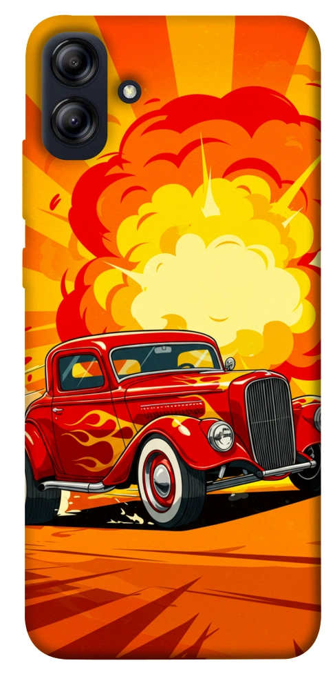 Чохол Retro comics car для Galaxy A04e