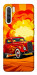Чохол Retro comics car для Oppo Reno 3