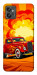 Чехол Retro comics car для Motorola Moto G32