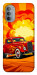 Чехол Retro comics car для Motorola Moto G31
