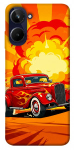 Чохол Retro comics car для Realme 10 4G