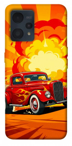 Чехол Retro comics car для Realme 9 Pro+