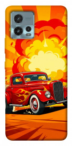 Чохол Retro comics car для Motorola Moto G72