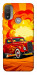 Чохол Retro comics car для Motorola Moto E20