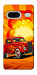Чехол Retro comics car для Google Pixel 7