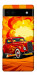 Чохол Retro comics car для Google Pixel 6A