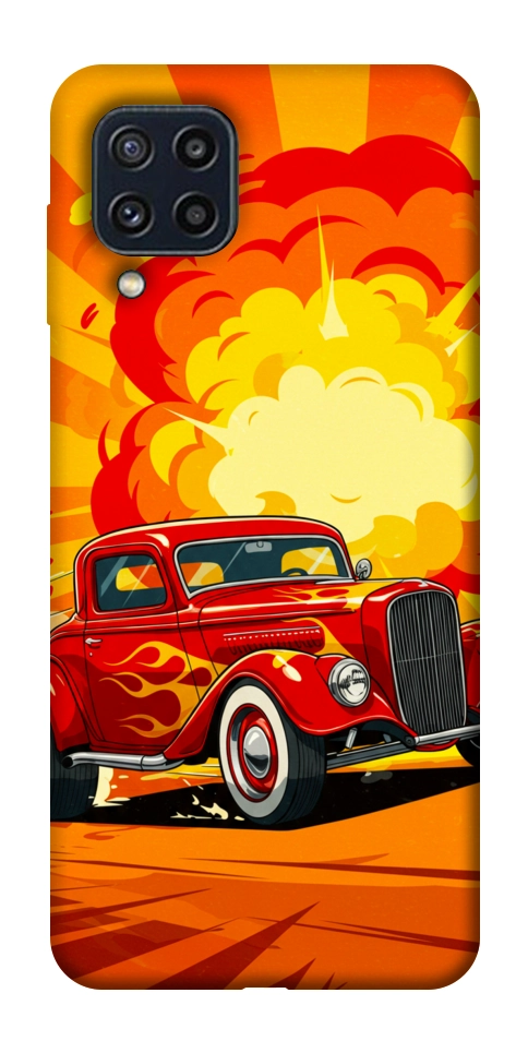 Чохол Retro comics car для Galaxy M32