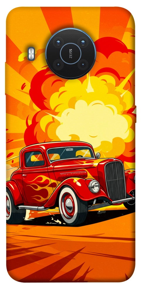 Чохол Retro comics car для Nokia X20