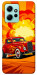 Чехол Retro comics car для Xiaomi Redmi Note 12 4G