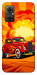 Чехол Retro comics car для Xiaomi Redmi Note 11R