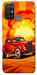 Чехол Retro comics car для ZTE Blade A52