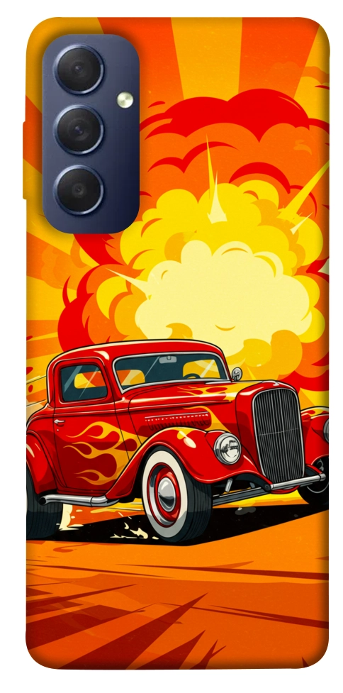 Чохол Retro comics car для Galaxy M54 5G