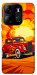 Чохол Retro comics car для Tecno Spark Go 2023