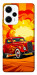 Чохол Retro comics car для Xiaomi Poco F5