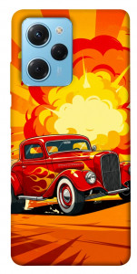 Чохол Retro comics car для Xiaomi Poco X5 Pro 5G