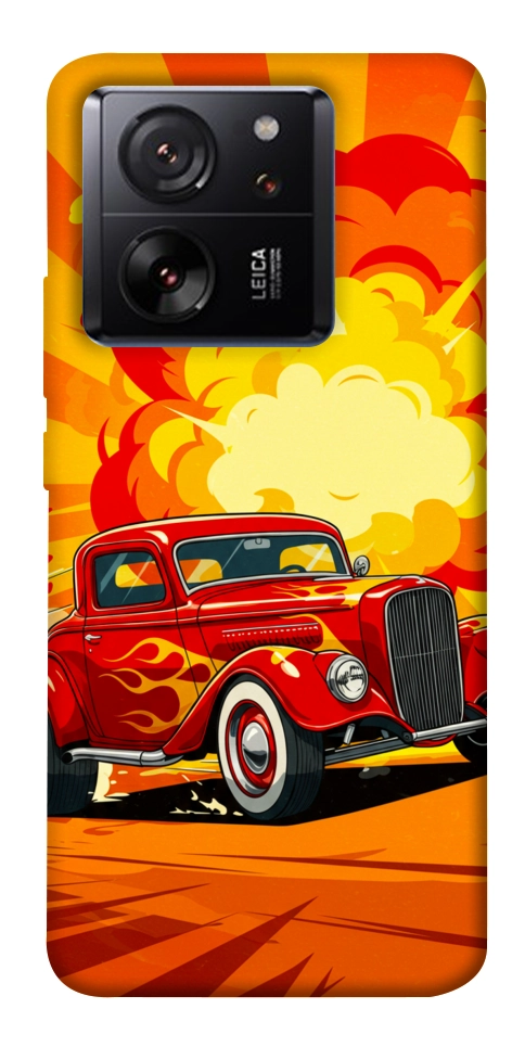 Чохол Retro comics car для Xiaomi 13T