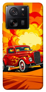 Чехол Retro comics car для Xiaomi 13T Pro