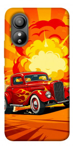 Чехол Retro comics car для ZTE Blade L220