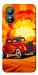 Чехол Retro comics car для ZTE Blade L220
