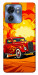 Чохол Retro comics car для Motorola Edge 40