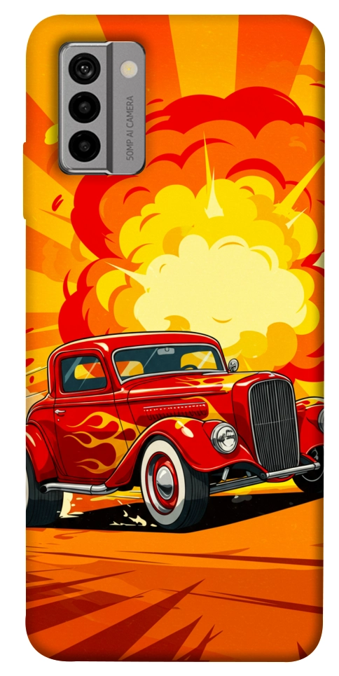 Чохол Retro comics car для Nokia G22