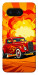 Чехол Retro comics car для Google Pixel 8