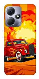 Чехол Retro comics car для Infinix Hot 30 Play