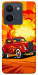 Чехол Retro comics car для Vivo Y36
