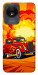 Чехол Retro comics car для Vivo Y02