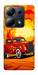 Чехол Retro comics car для Xiaomi Poco M6