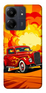Чохол Retro comics car для Xiaomi Poco C65