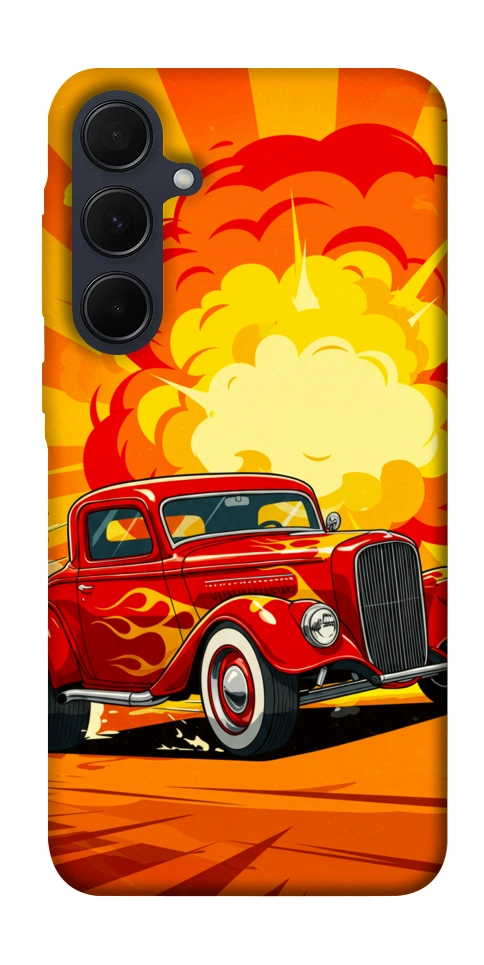Чохол Retro comics car для Galaxy A35