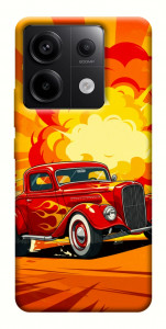 Чохол Retro comics car для Xiaomi Redmi Note 13 Pro 4G