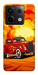 Чохол Retro comics car для Xiaomi Redmi Note 13 Pro 4G
