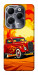 Чохол Retro comics car для Infinix Hot 40 Pro