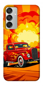 Чехол Retro comics car для Galaxy M15 5G