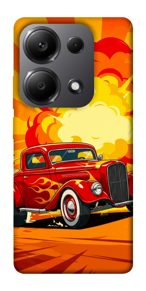 Чохол Retro comics car для Xiaomi Redmi Note 13 Pro 5G