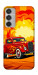 Чохол Retro comics car для Galaxy M35 5G