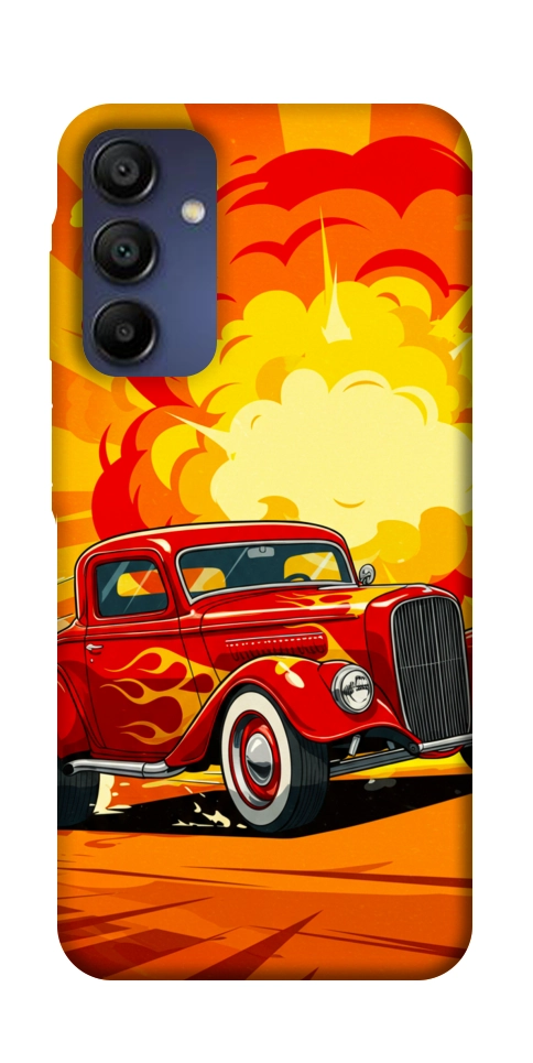 Чехол Retro comics car для Galaxy A16 5G